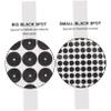 Kisangel 6sheets Billiard Point Sticker Snooker Spots Woven Cloth Material Pool Table Accessories view 2