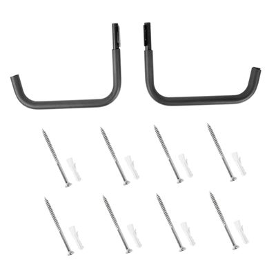 Anneome 1set Wall-Mounted Kayak Storage Rack Space-Saving Canoe Hangers Supports for Easy Access Organization for Use