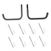 Anneome 1set Wall-Mounted Kayak Storage Rack Space-Saving Canoe Hangers Supports for Easy Access Organization for Use view 1