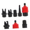 KOMBIUDA 5pcs Boat Air Valve Adapters Portable Pump Connectors for Inflatable Kayaks and Rubber Boats Durable Design Red Color Multi-Function Use view 3