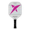 Drop Shot Kibo Control 2024  Pickleball Racket with Shock Absorption, Great Control and Power  Professional Pickeball -USAPA Approved - White/Pink view 1