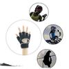 Kisangel 3pairs Half Finger Gym Gloves for Women Men Exercise Gloves Non-Slip Weightlifting Mittens XL view 3