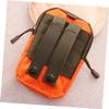 Kisangel 3pcs Pack Duffle Waist Pack Camping Belt Bag Running Belt Hiking Bag Oxford Lightweight Water-resistant Phone Keys Money Earbuds Snacks Holder Functional Headphones Travel Workout view 3