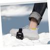 Kisangel 4pcs Silicone Ice Grips for Boots Ice Climbing Shoes Cover Crampon Cleat Shoes Cover view 2