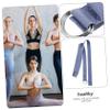 BESPORTBLE 2pcs Professional Yoga Strap for Stretching and Flexibility Inelastic Exercise Band Cotton Yoga Accessory for Home and Gym Use for Enhancing Poses and Mobility view 3
