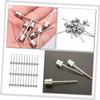 BESPORTBLE 150pcs Professional Basketball Pump Needle Multi-Function Portable Inflation Needle Standard for Quick Pumping view 3