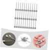 BESPORTBLE 150pcs Professional Basketball Pump Needle Multi-Function Portable Inflation Needle Standard for Quick Pumping view 4