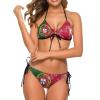 Portugal Retro Flag Women's Triangle Bikini String Swimsuit Sexy Two Piece Swimsuit Swimwear Bathing Suit Sets M view 1