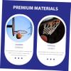 BESPORTBLE 6pcs Heavy Duty Basketball Net Replacement Basketball Hoops Nets for Indoor and Outdoor Use Easy to Install Design view 2