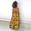 16Y Strap Outfits Kids Girls Ankara Dresses Traditional Dashiki Dress Princess Backless (Yellow #2, 1-2 Years) view 3
