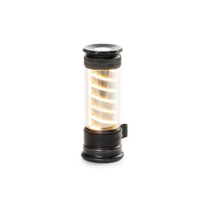 Barebones Edison Light Stick  Tumbled Steel, USB Rechargeable LED Lantern and Flashlight with 7 Modes, 40+ Hour Run Time, Camping Essentials with Magnetic Base