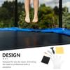 Baluue 1set Trampoline Repair Kit Patch with Glue and Scraper for Easy Repairs Compatible with Various Brands User-Friendly for Trampoline Maintenance view 3