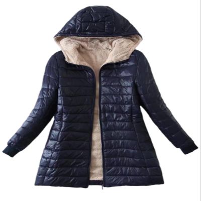 Udeniy Womens Casual Winter Quilted Jackets Lightweight Zip Up Long Sleeve Winter Warm Outerwear Coats with Pockets