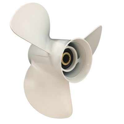 BARDOVEN Outboard Propeller 60-130HP 13-1/4x17 Aluminum Alloy RH Prop 15 Tooth Fit for Yamaha Outboard Motor Engine