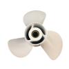 BARDOVEN Outboard Propeller 60-130HP 13-1/4x17 Aluminum Alloy RH Prop 15 Tooth Fit for Yamaha Outboard Motor Engine view 3