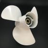 BARDOVEN Outboard Propeller 60-130HP 14x11 Aluminum Alloy 15 Tooth RH Prop for Yamaha Outboard Motor Engine, WHITE view 1
