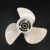 BARDOVEN Outboard Propeller 60-130HP 14x11 Aluminum Alloy 15 Tooth RH Prop for Yamaha Outboard Motor Engine, WHITE view 2