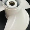 BARDOVEN Outboard Propeller 60-130HP 14x11 Aluminum Alloy 15 Tooth RH Prop for Yamaha Outboard Motor Engine, WHITE view 4