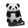 Amamcy Plush Tiger Panda Crossbody Purse for Women Girls Small Fluffy Animal Shoulder Plush Tiger Panda Doll Cute Purse view 1