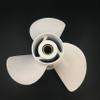 BARDOVEN 60-130HP 13-3/4x15 Aluminum Propeller 15 Tooth RH Prop for Yamaha Outboard Motor Engine, WHITE view 3