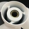 BARDOVEN 60-130HP 13-3/4x15 Aluminum Propeller 15 Tooth RH Prop for Yamaha Outboard Motor Engine, WHITE view 4