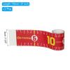 PATIKIL Adhesive Fish Ruler, 2 Pack 51 Inch Fish Measure Tape Sticker Tape Waterproof for Fishing Boat Kayak Workbench, Red view 2