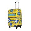 School Bus Print Stylish Luggage Protector Cover,Ultimate Protection For Your Travel Suitcase view 2