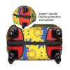 School Bus Print Stylish Luggage Protector Cover,Ultimate Protection For Your Travel Suitcase view 4
