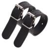 Toddmomy Adjustable Pu Leather Bike Basket Straps Front Handlebar Fastening Belt for Bicycle Storage Accessories 8.85X0.78X0.23In Compact Durable Design view 1