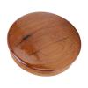 Akozon Marine Steering Wheel Center 63.5mm/2.5in Teak Wood Gloss Finish for Yachts Boats view 1