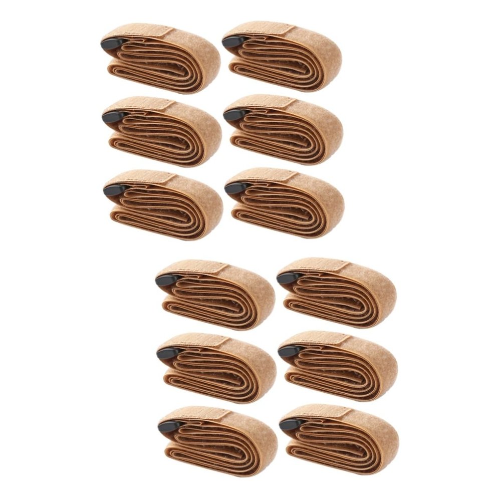 ARTIBETTER 12pcs Sturdy Ratcheting Buckle Straps Reusable Cinch Straps for Luggage Random Color