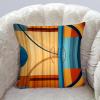 Decorative Pillow Covers,Throw Pillow Covers,Basketball Game Sport Pillow Covers 16x16 in,1-Pc view 2