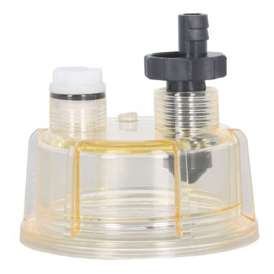 Topyond R12T Marine Oil Water Separator Filter Bowl - Replacement Filter Cup for Oil Water Separator