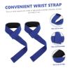 Yardwe 6pcs Professional Gym Wrist Straps Lifting Accessories for Weight Training Non- Supportive Wrist Bands for Barbell and Dumbbell Workouts view 3
