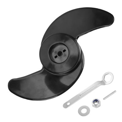 2 Blade Outboard Propeller Kit, Electric Trolling Motor Parts for 50lb, 60lb, 68lb, 88lb Motors, Prevents, Improves Speed and Efficiency