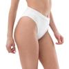 Flamingo Fun: Recycled High-Waisted Bikini Bottom view 2