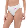 Flamingo Fun: Recycled High-Waisted Bikini Bottom view 3
