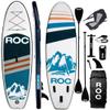 Roc Inflatable Stand Up Paddle Boards with Premium SUP Paddle Board Accessories, Wide Stable Design, Non-Slip Comfort Deck for Youth & Adults (Navy W/Kayak Seat) view 1
