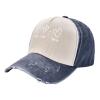 1 Cross 3 Nails 4 Given Christian Cross Outdoor Adult Washed Baseball Cap, Cowboy Hat, Travel Hat Sandwich Cap Navy Blue view 1