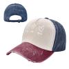 1 Cross 3 Nails 4 Given Christian Cross Outdoor Adult Washed Baseball Cap, Cowboy Hat, Travel Hat Sandwich Cap view 2