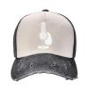Acoustic Guitars Outdoor Adult Washed Baseball Cap, Cowboy Hat, Travel Hat Sandwich Cap view 3