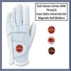 Scale Wear Iowa State Cyclones ISU Cabretta Leather Golf Gloves with 3 Magnetic Ball Markers. RH & LH Men's & Youth Boys Golf Gloves (Adult-XS, Left (Fits Right Hand)) view 2