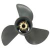 BARDOVEN 75-130HP 13-1/4x17 Aluminium Outboard Propeller 15 Tooth RH Prop for Honda Outboard Motor Engine OEM 58130-ZW1-017AH, GREY view 2