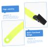 GOOHOCHY Reflective Trail Markers Fluorescent Tape Clips for Outdoor Safety Archery Cycling Running Waterproof High Visibility Trail Marking Clips 12 Pack view 2