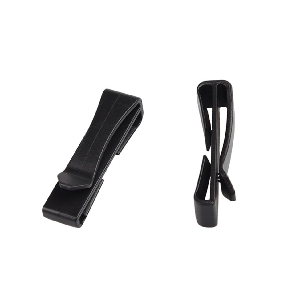 BRIGHTFUFU 10pcs Webbing Buckles Strap Clips End Clips for Backpack Management Easy to Use Buckle for Outdoor Projects Strong Flexibility and Pulling Force