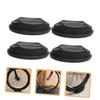 BCOATH Bike Trainer Front Wheel Block Bike Trainer Stand Bike Mat Cycling Platform Bike Front Rack Indoor Biking view 4