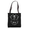 Hex The Patriarchy Gothic Occult Witch Feminist Witches Tote Bag view 1