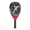 DROP SHOT Canyon Pro 2.0 by Lima - Padel Racket with Shock Absorption, Power and Attack, Black and Red view 2
