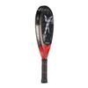DROP SHOT Canyon Pro 2.0 by Lima - Padel Racket with Shock Absorption, Power and Attack, Black and Red view 3