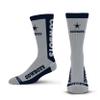 For Bare Feet - NFL Adult Unisex MVP Classic Team Logo Socks Size Medium 5-10 - Dallas Cowboys view 1